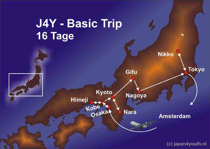 Japan basic trip 16 tage