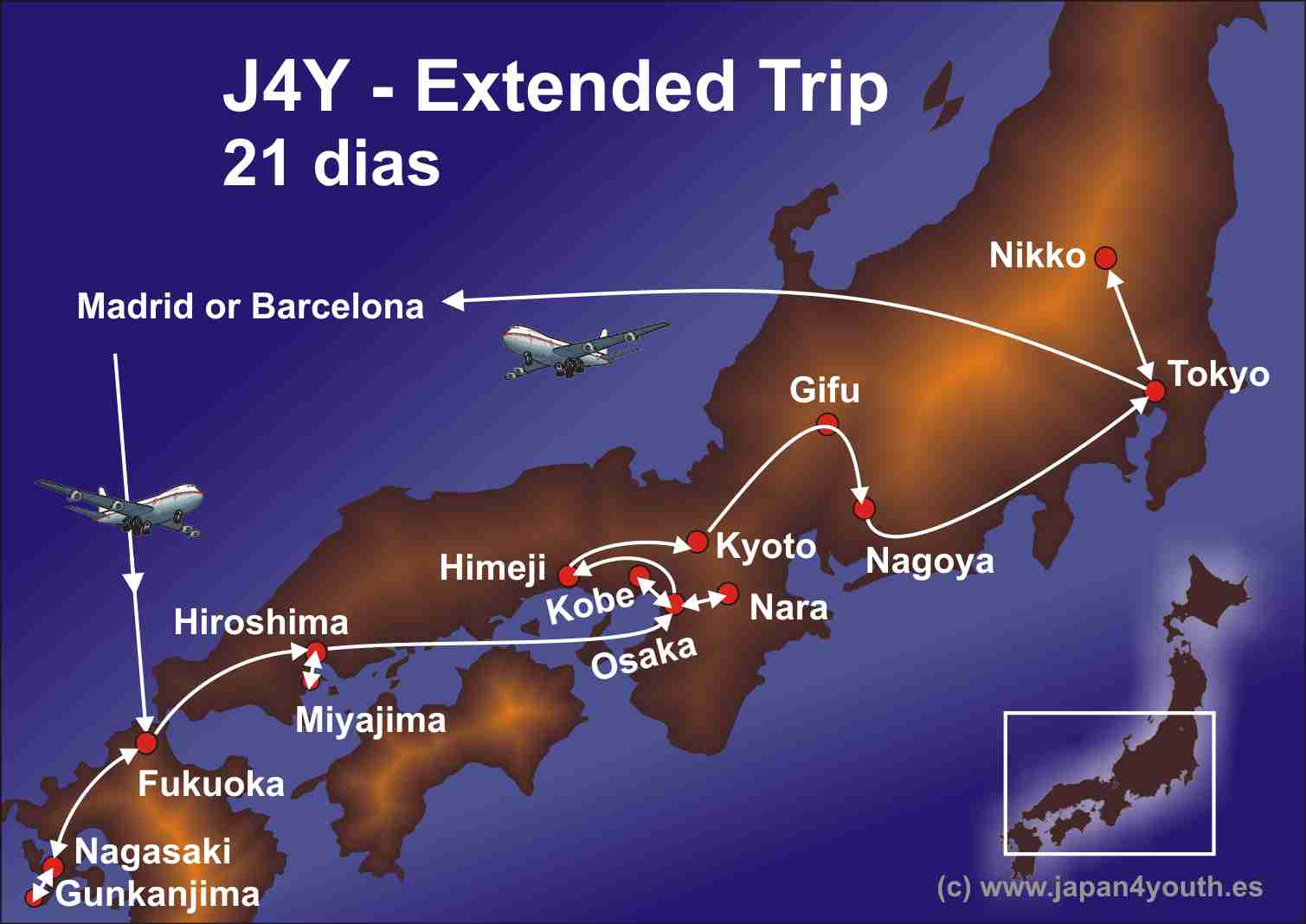 Japan4Youth Extended trip 21 Dias