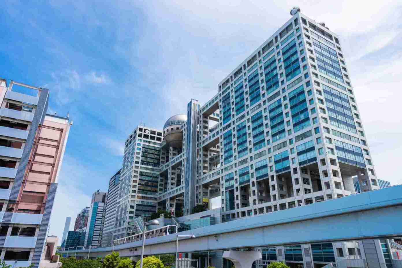 Edificio Fuji Television en Odaiba Tokio