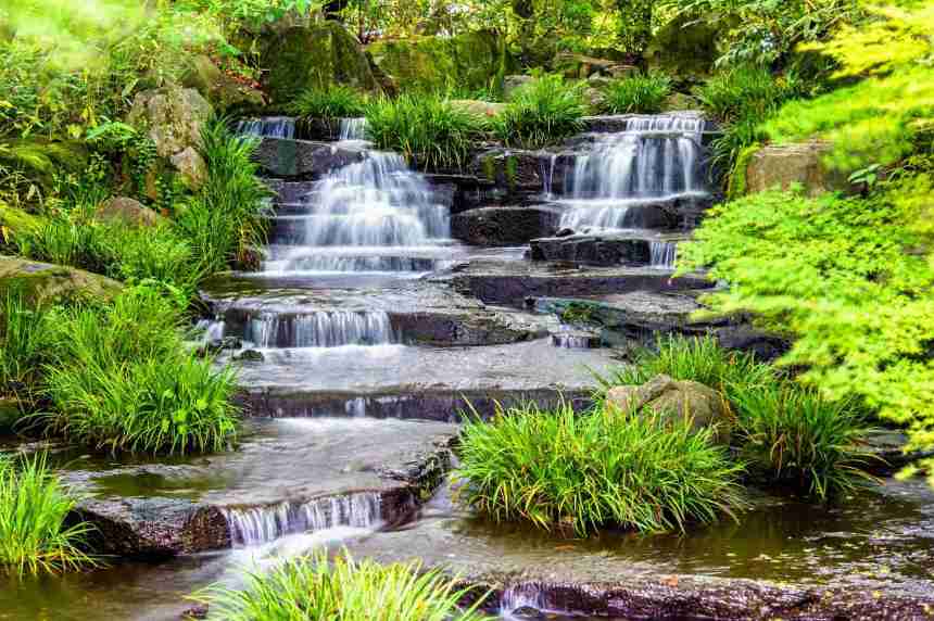 Jardín japonés tradicional Kokoen en Himeji