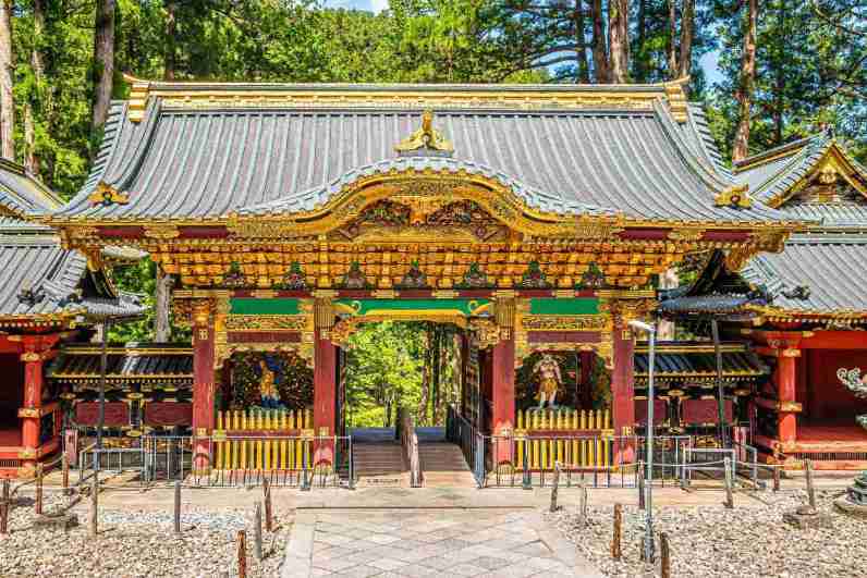 Templo Rinno-ji histórico en Nikko
