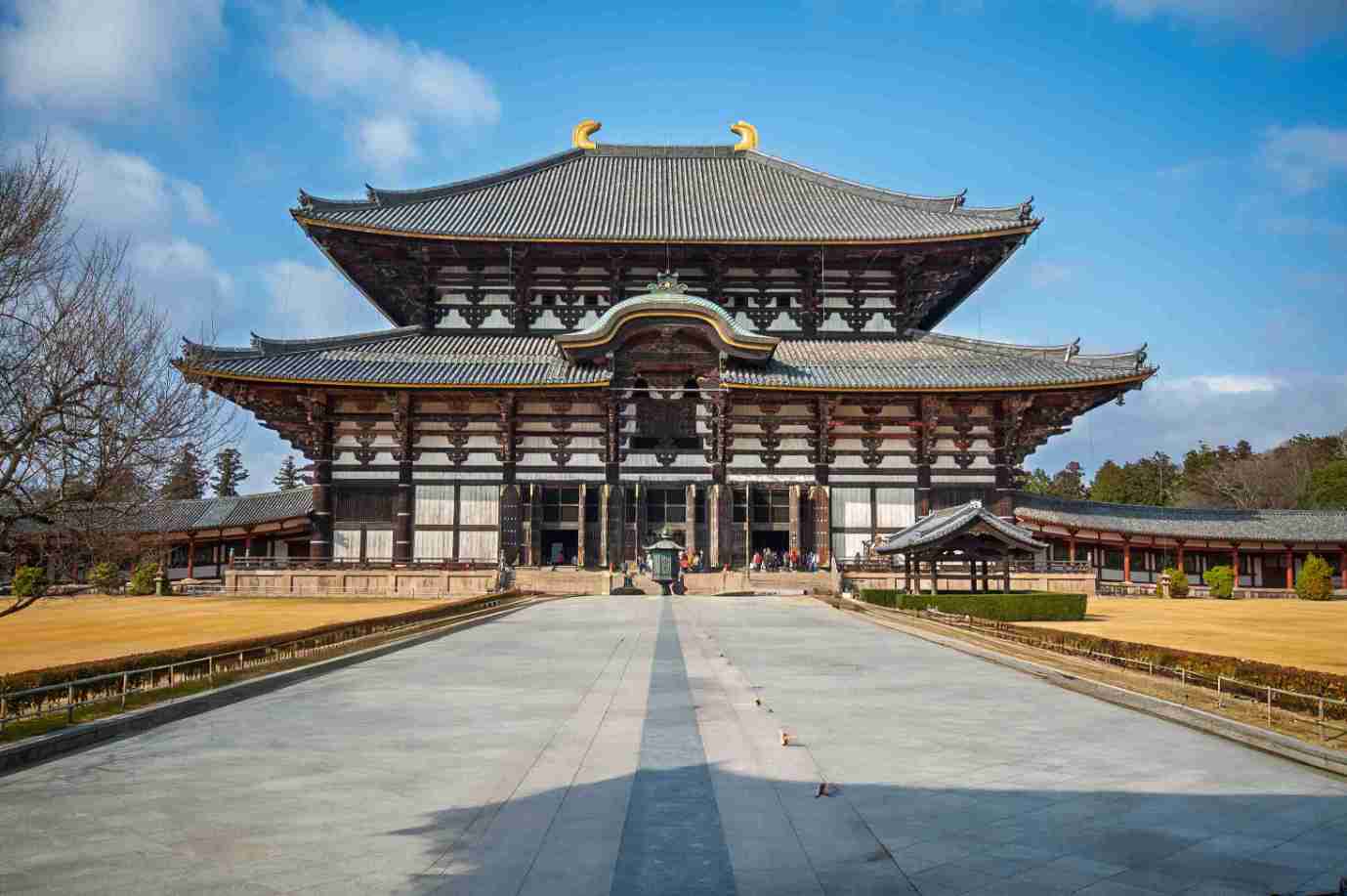 Templo Zen japonés rodeado de naturaleza